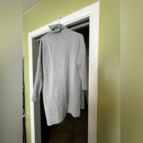 Gap Grey Cowl Neck Tunic Dress -M - Picture 5 of 6